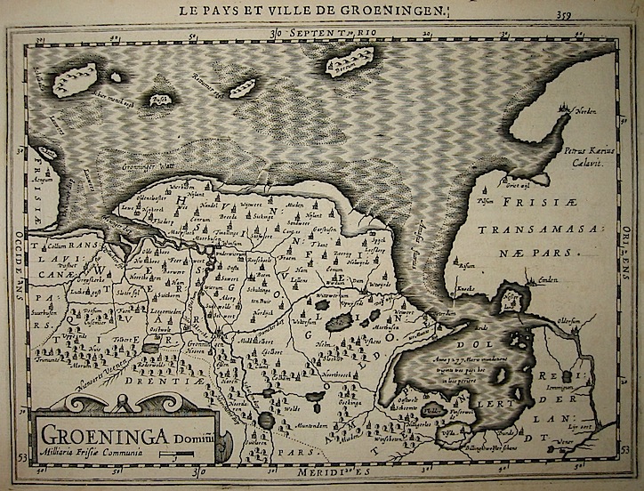 Mercator Gerard - Hondius Jodocus Groeninga 1630 Amsterdam